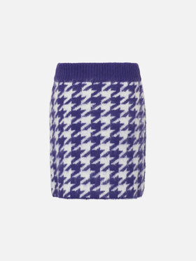 Girl knitted skirt with jewel buttons - MC2 Saint Barth
