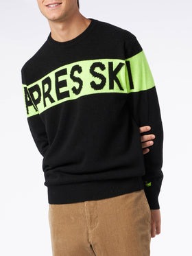 Man crewneck sweater Heron with Après Ski jacquard - MC2 Saint Barth