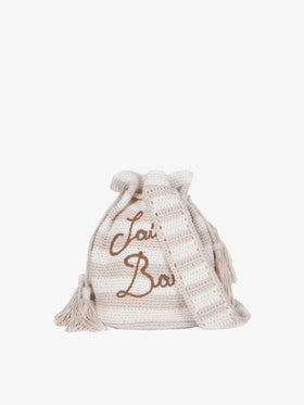 Handmade crochet bucket bag - MC2 Saint Barth