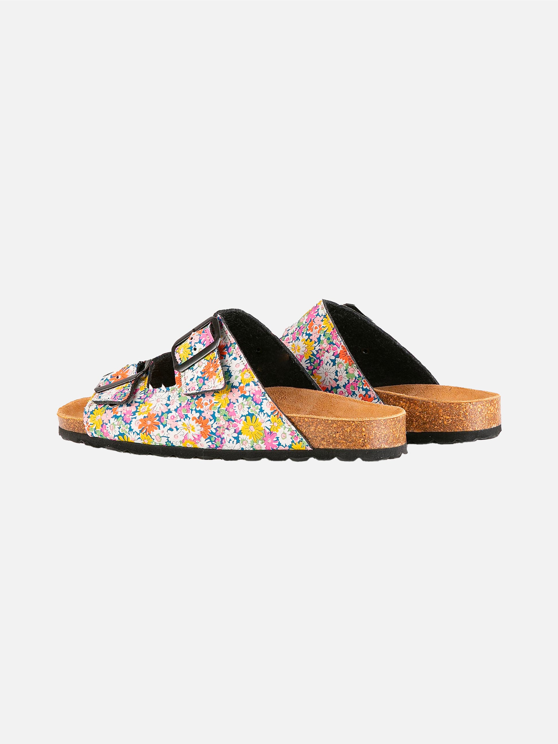 Woman sandals with flower print - MC2 Saint Barth