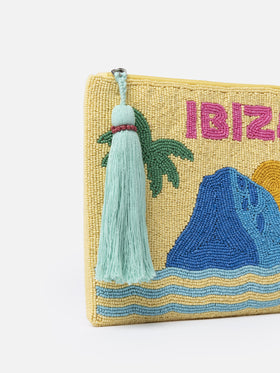 Perlenbeutel mit Ibiza-Muster