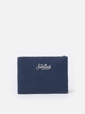 Perlenbeutel mit Mykonos-Muster