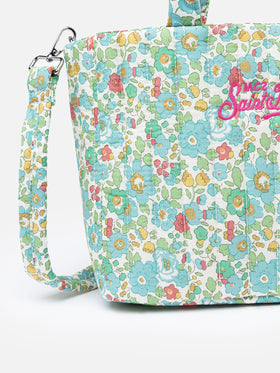 Betsy quilted Soft Tote Mid bag | MADE WITH LIBERTY FABRIC - MC2 Saint Barth