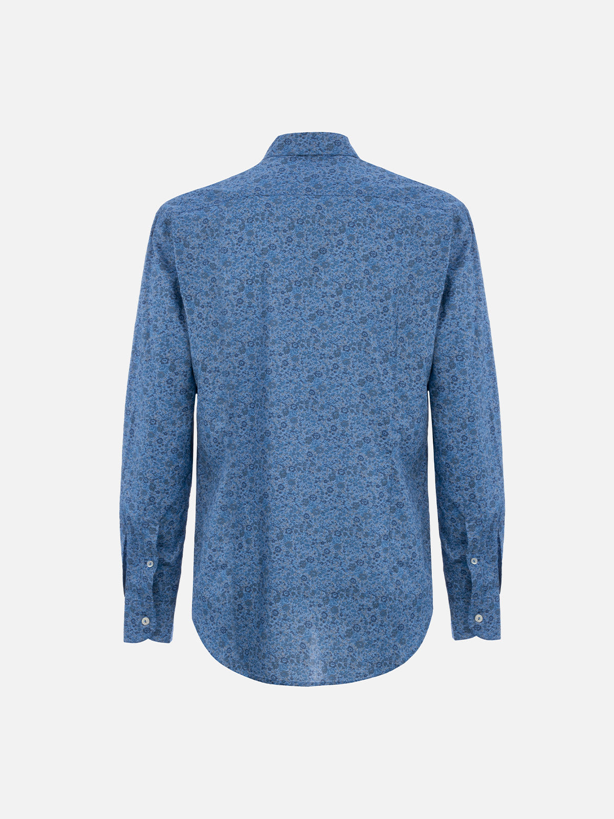 Man Emma & Georgina muslin cotton shirt Sikelia | MADE WITH LIBERTY FABRIC - MC2 Saint Barth