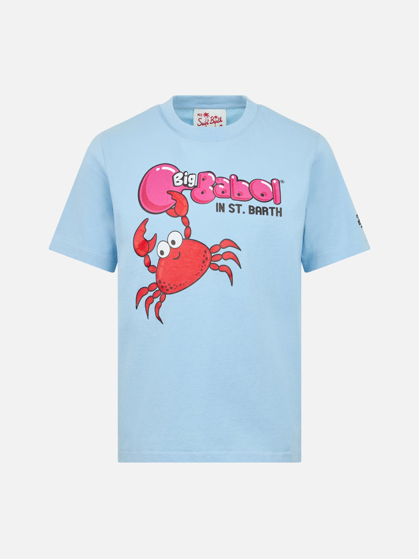 Boy t-shirt with Big Babol crab placed print | BIG BABOL SPECIAL EDITION - MC2 Saint Barth