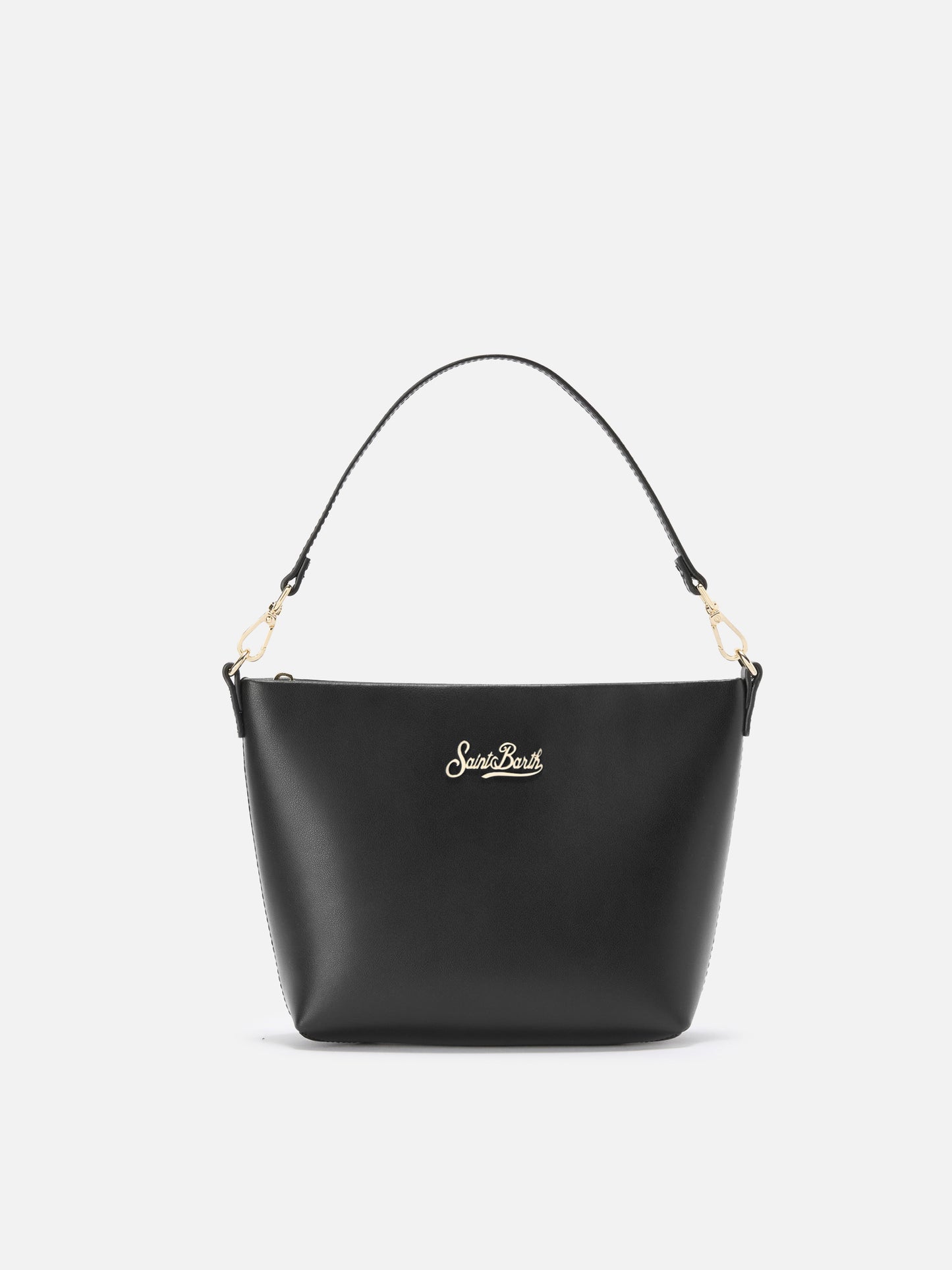 Aline Shoulder Bag in black leather
