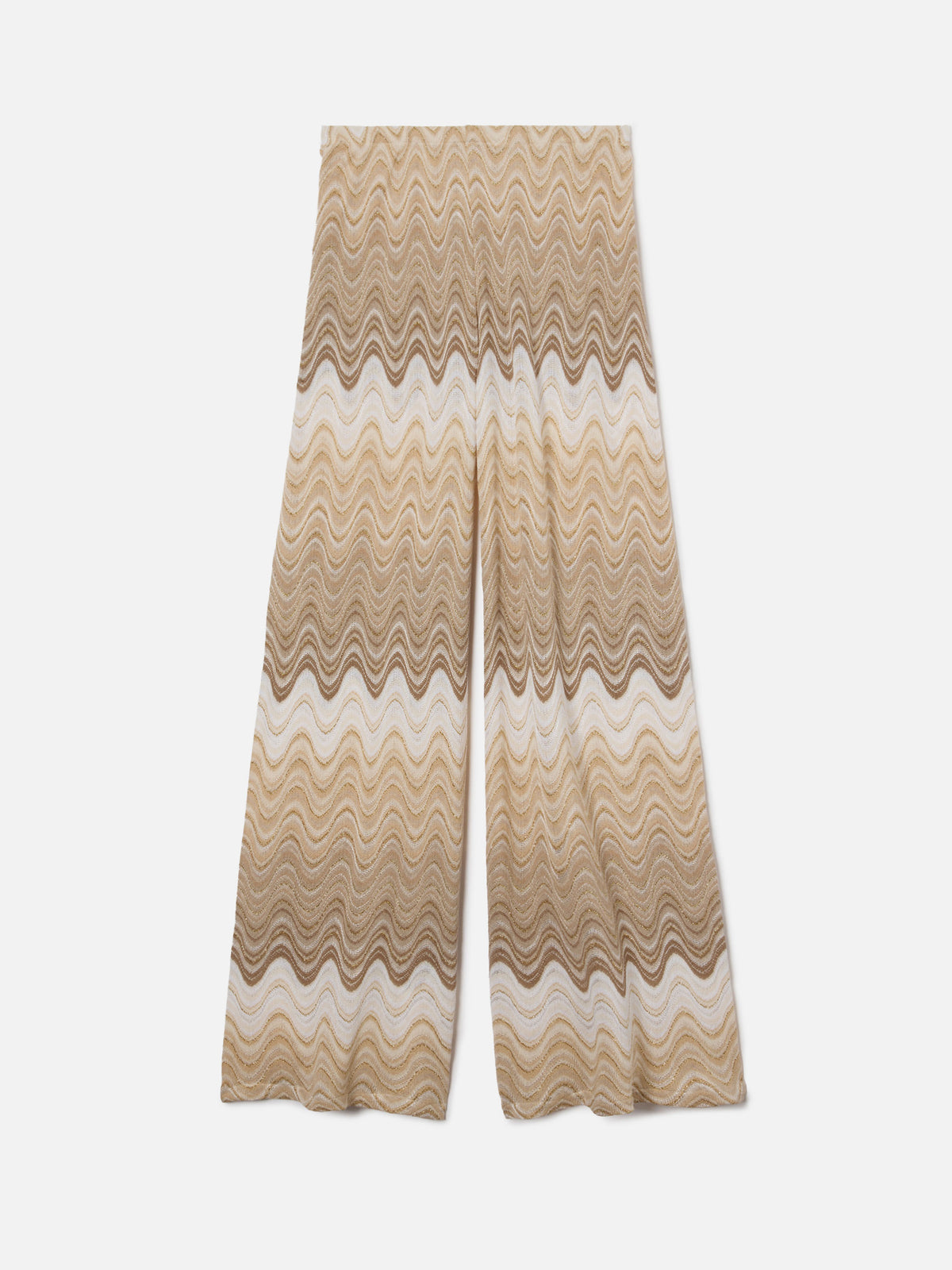 Pantalon long Beige Amalia dégradé raschel