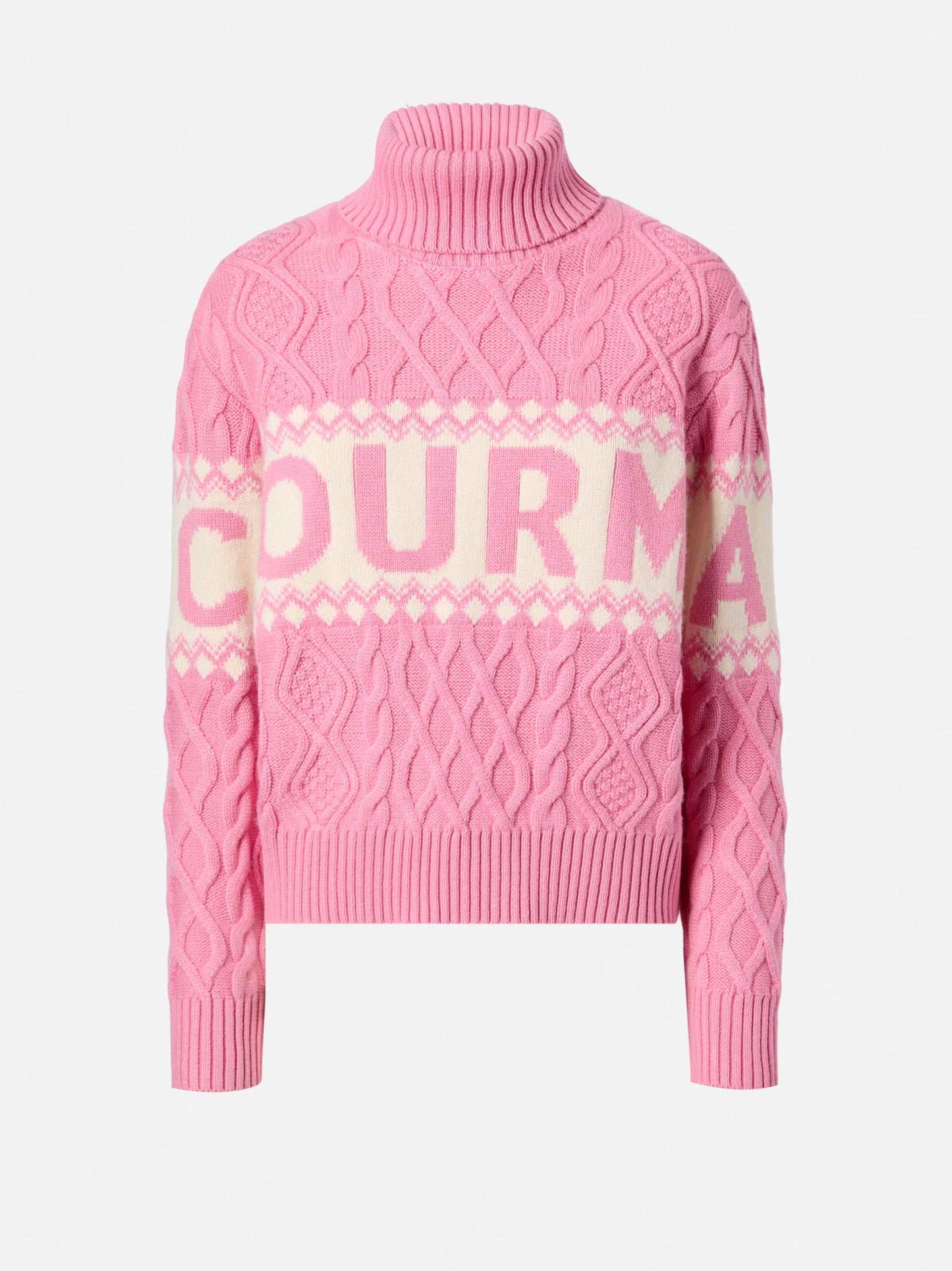 Half-turtleneck sweater Anton with Saint Barth jaquard