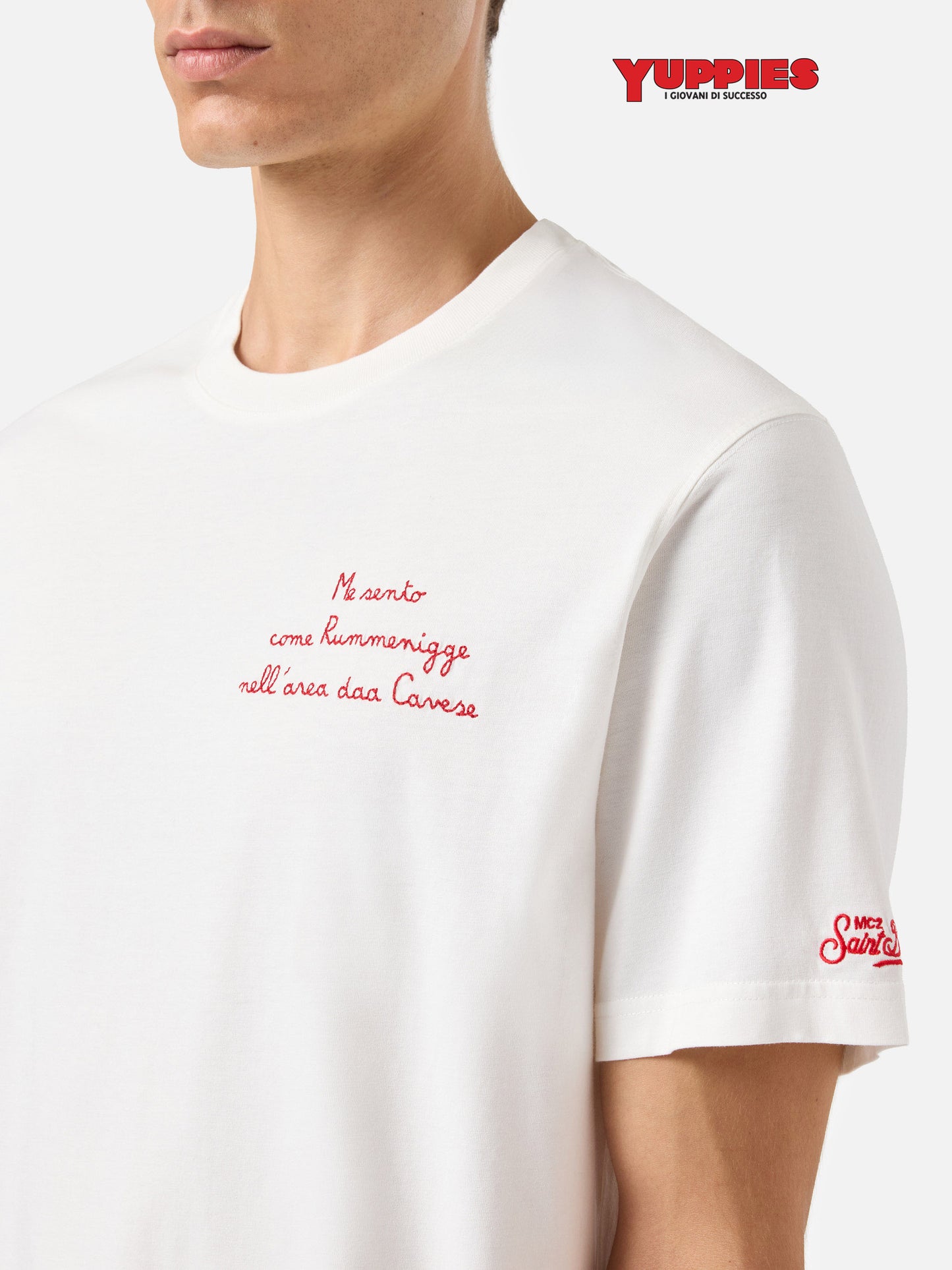 Winter cotton t-shirt Arnott with Come Rumenigge... embroidery | YUPPIES SPECIAL EDITION