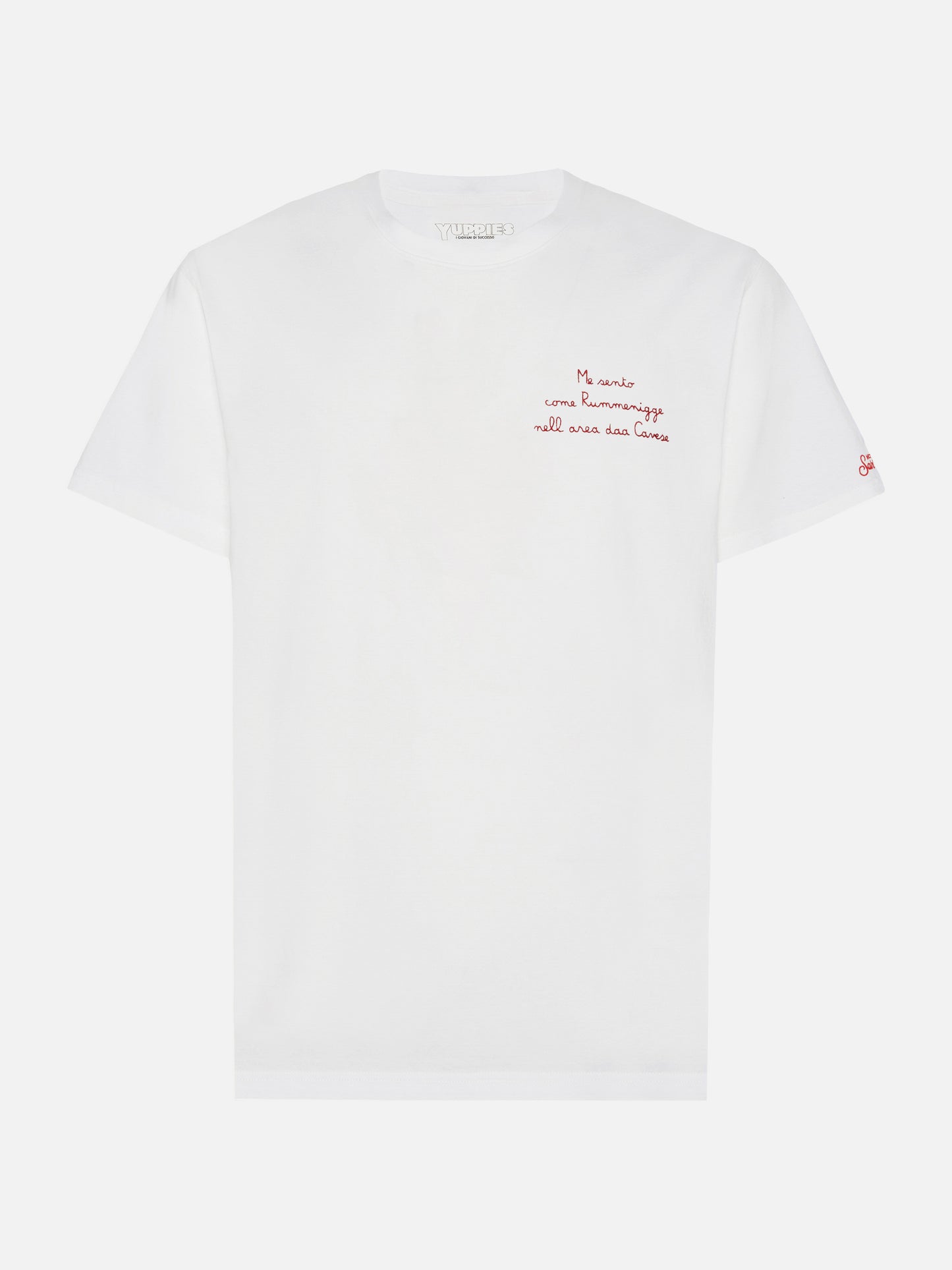 Winter-Baumwoll-T-Shirt Arnott mit Come Rumenigge... Stickerei | YUPPIES SPECIAL EDITION