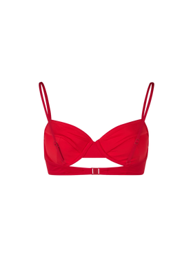Red Bea bralette underwired bikini - MC2 Saint Barth