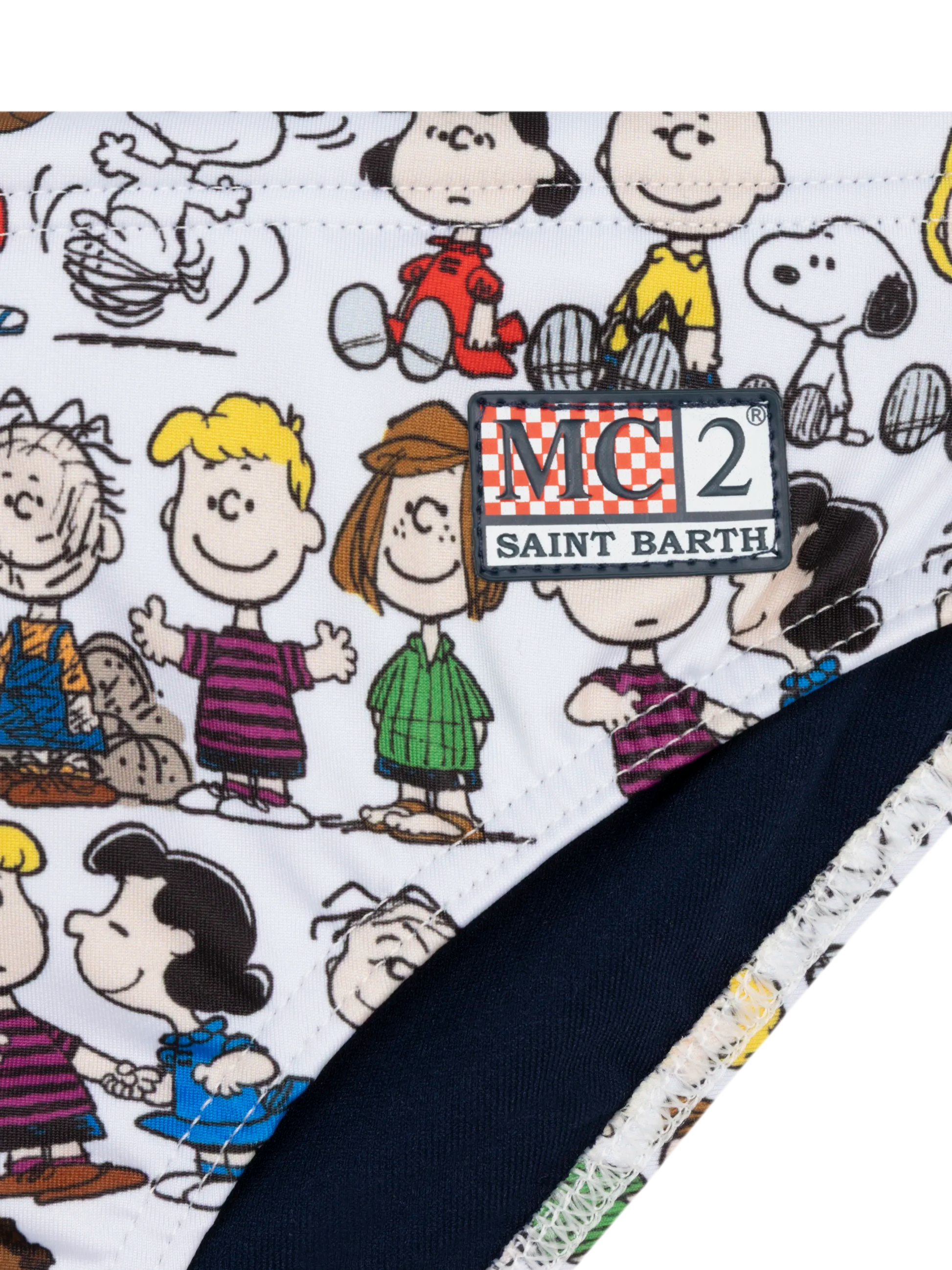 Boy swim briefs Billy with Peanuts team print | SNOOPY PEANUTS® SPECIAL EDITION - MC2 Saint Barth