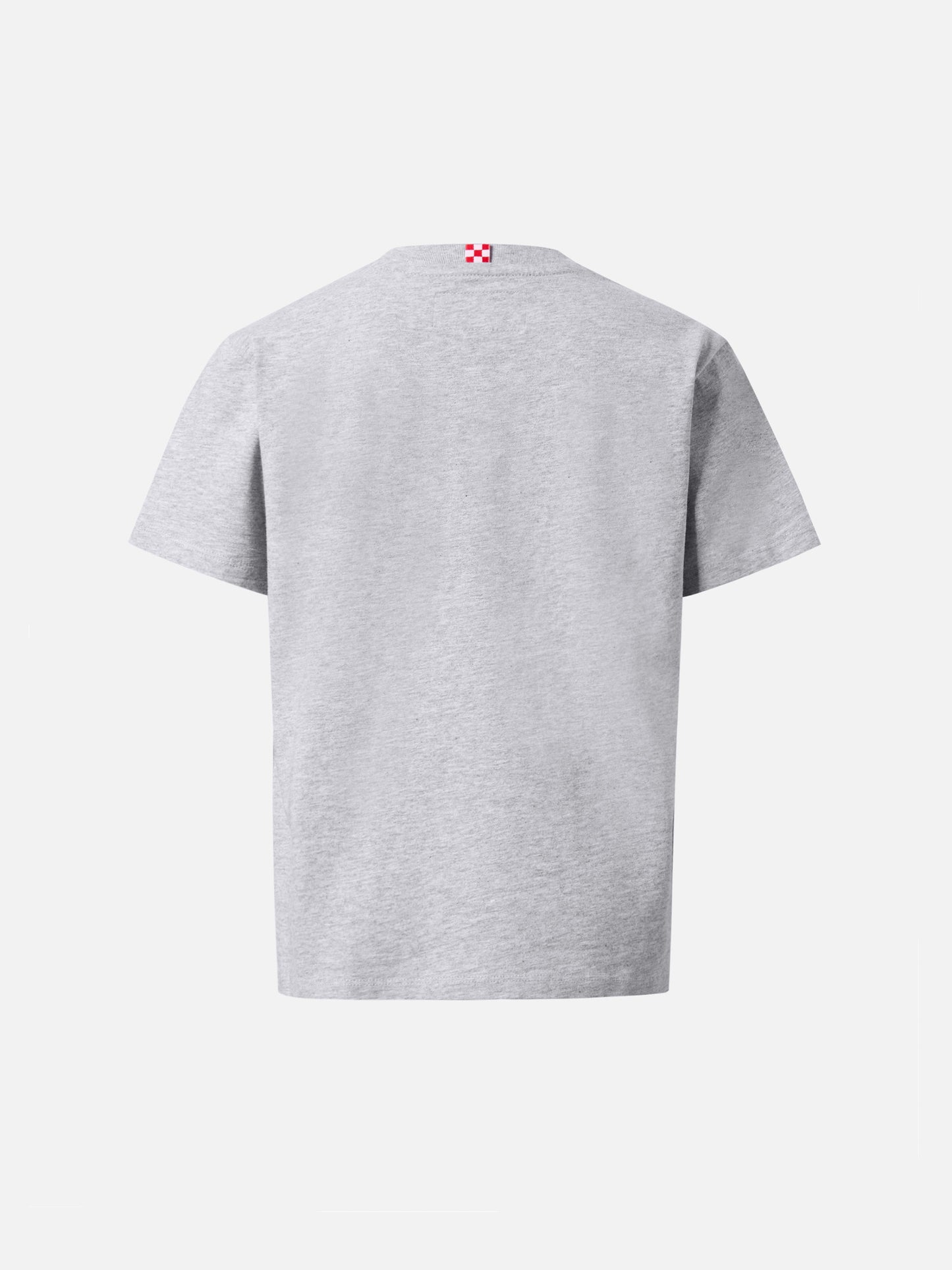 Cameron cotton T-shirt in grey with Snoopy St. Barth Sport Club print | PEANUTS SPECIAL EDITION