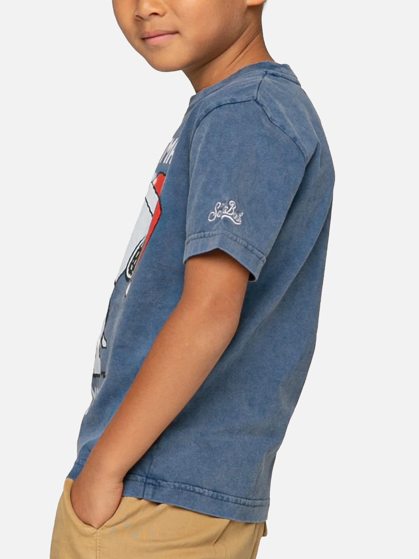 Jungen-T-Shirt mit Snoopy-Aufdruck Christmas Mood | Peanuts© Sonderausgabe