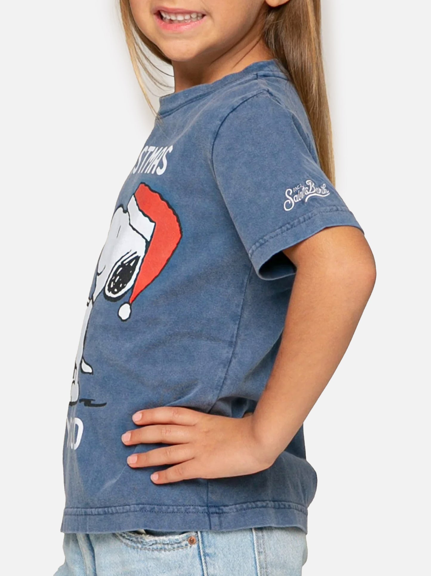 Jungen-T-Shirt mit Snoopy-Aufdruck Christmas Mood | Peanuts© Sonderausgabe