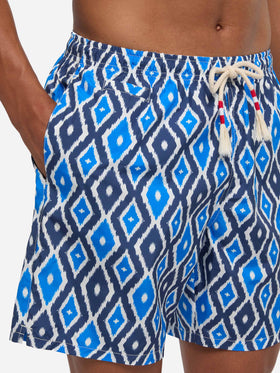 Man swim shorts with pattern