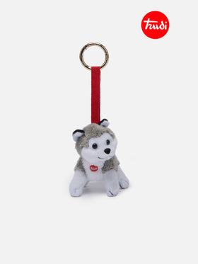 Charm with mini plush husky | TRUDI SPECIAL EDITION