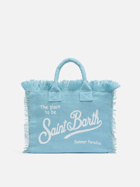 Colette Leinen hellblaue Handtasche