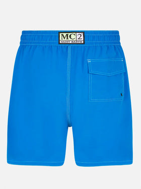 Costume da bagno da uomo surf comfort ed stretch bluette