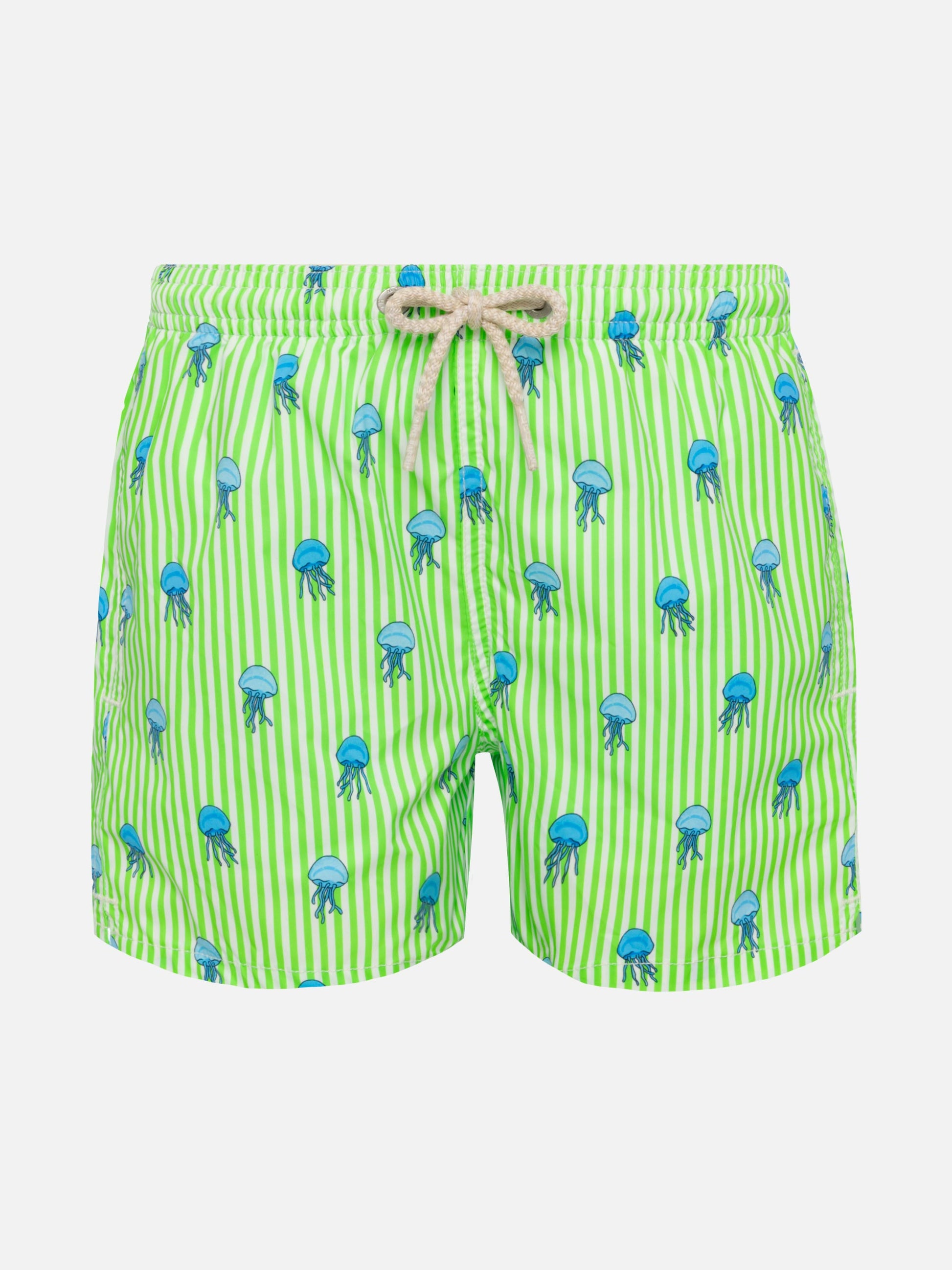 Comfort Light Jr swim shorts with jelly fish print - MC2 Saint Barth