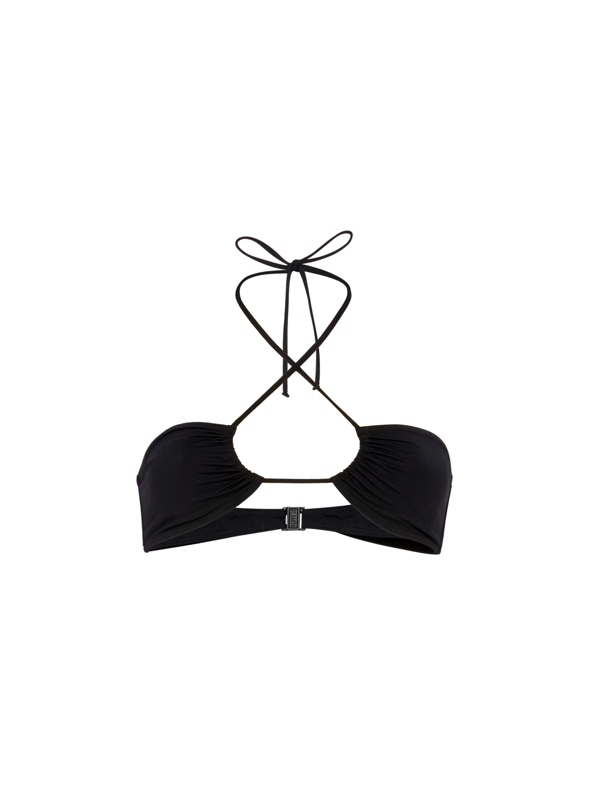 Dahlia black bandeau top - MC2 Saint Barth