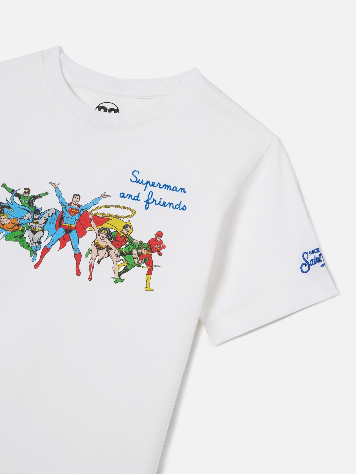 Denver Jr t-shirt with Super Friends embroidery | Special Edition