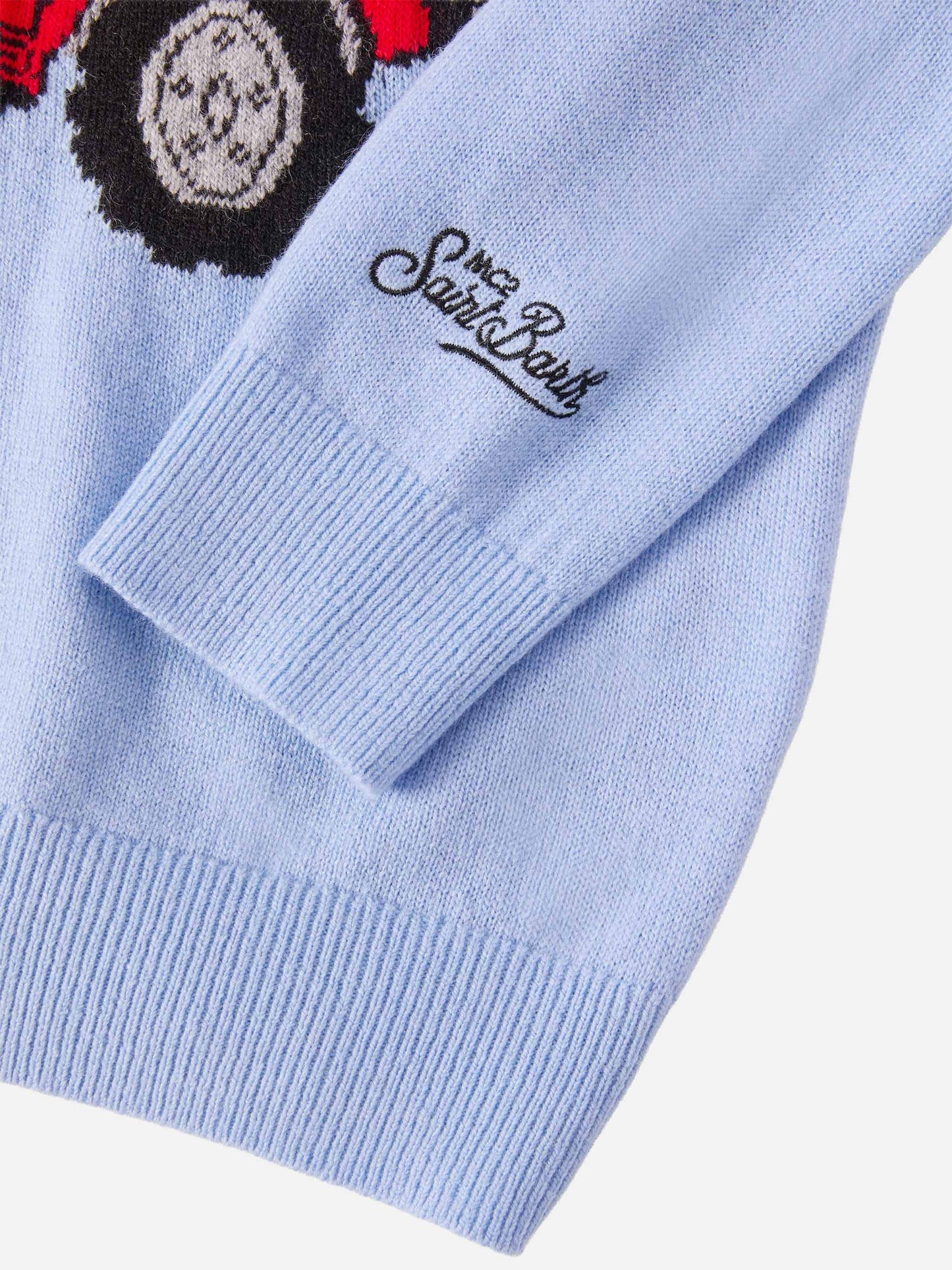Maglione Douglas Light in misto cashmere con jacquard Snoopy | PEANUTS SPECIAL EDITION
