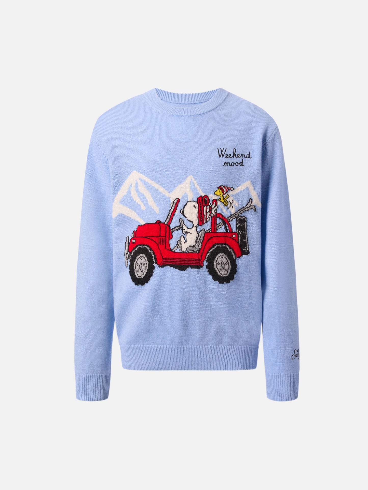 Maglione Douglas Light in misto cashmere con jacquard Snoopy | PEANUTS SPECIAL EDITION