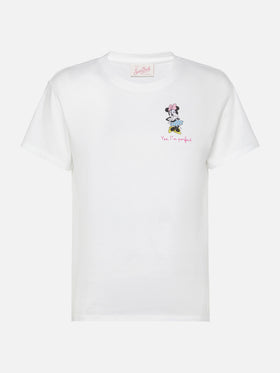 Baumwoll-T-Shirt Emilie mit Minnie Yes, I'm perfect-Stickerei | DISNEY© SONDEREDITION