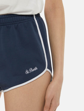 Francine cotton pull up shorts - MC2 Saint Barth