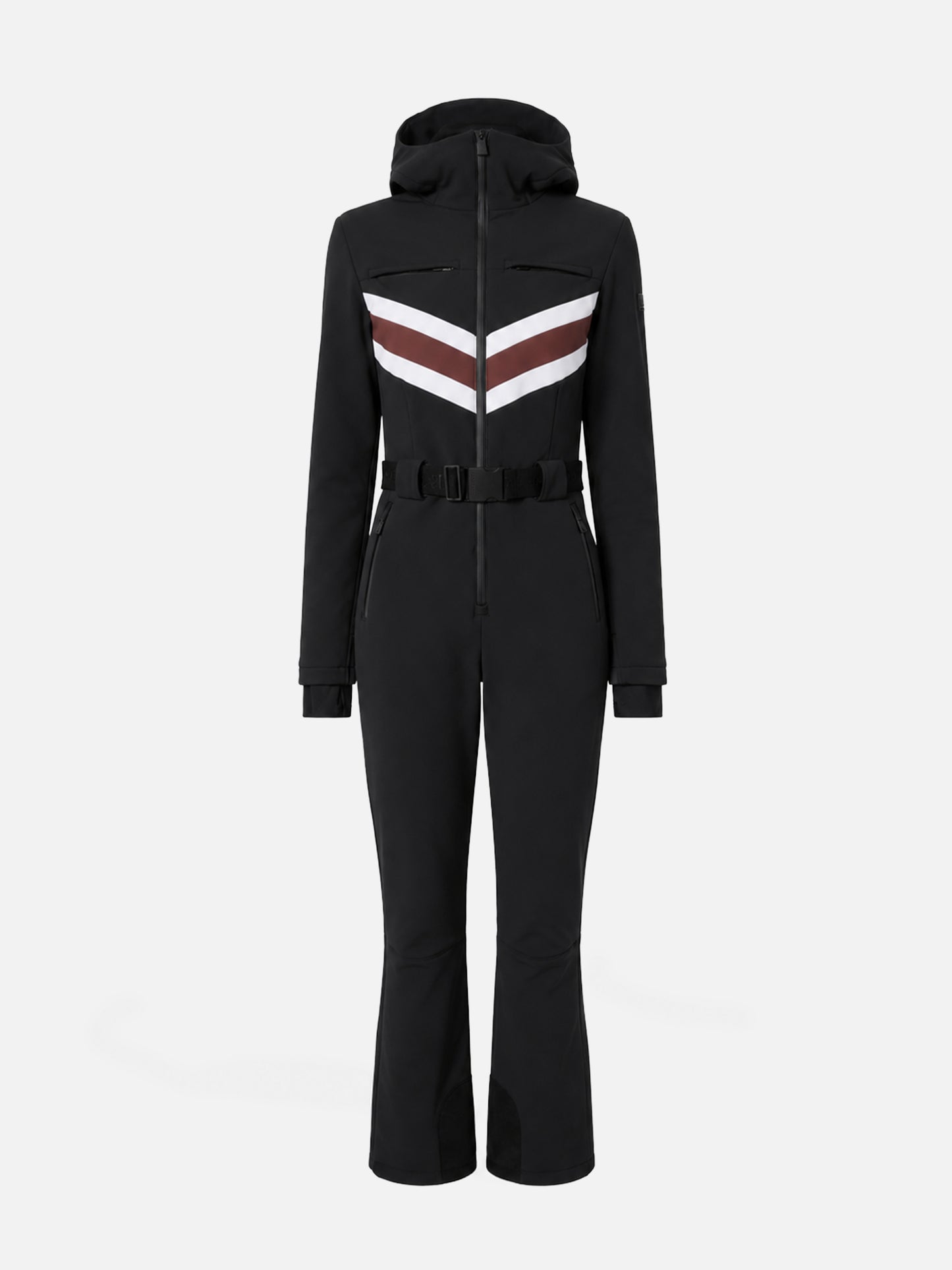 Garmisch black ski suit with RECCO® technology