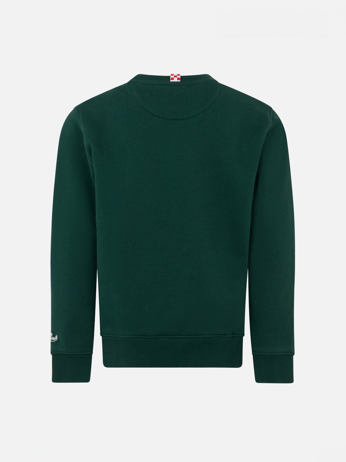 Grünes Jungen-Sweatshirt mit Rundhalsausschnitt und Snoopy-Aufdruck | SNOOPY PEANUTS™ SONDEREDITION