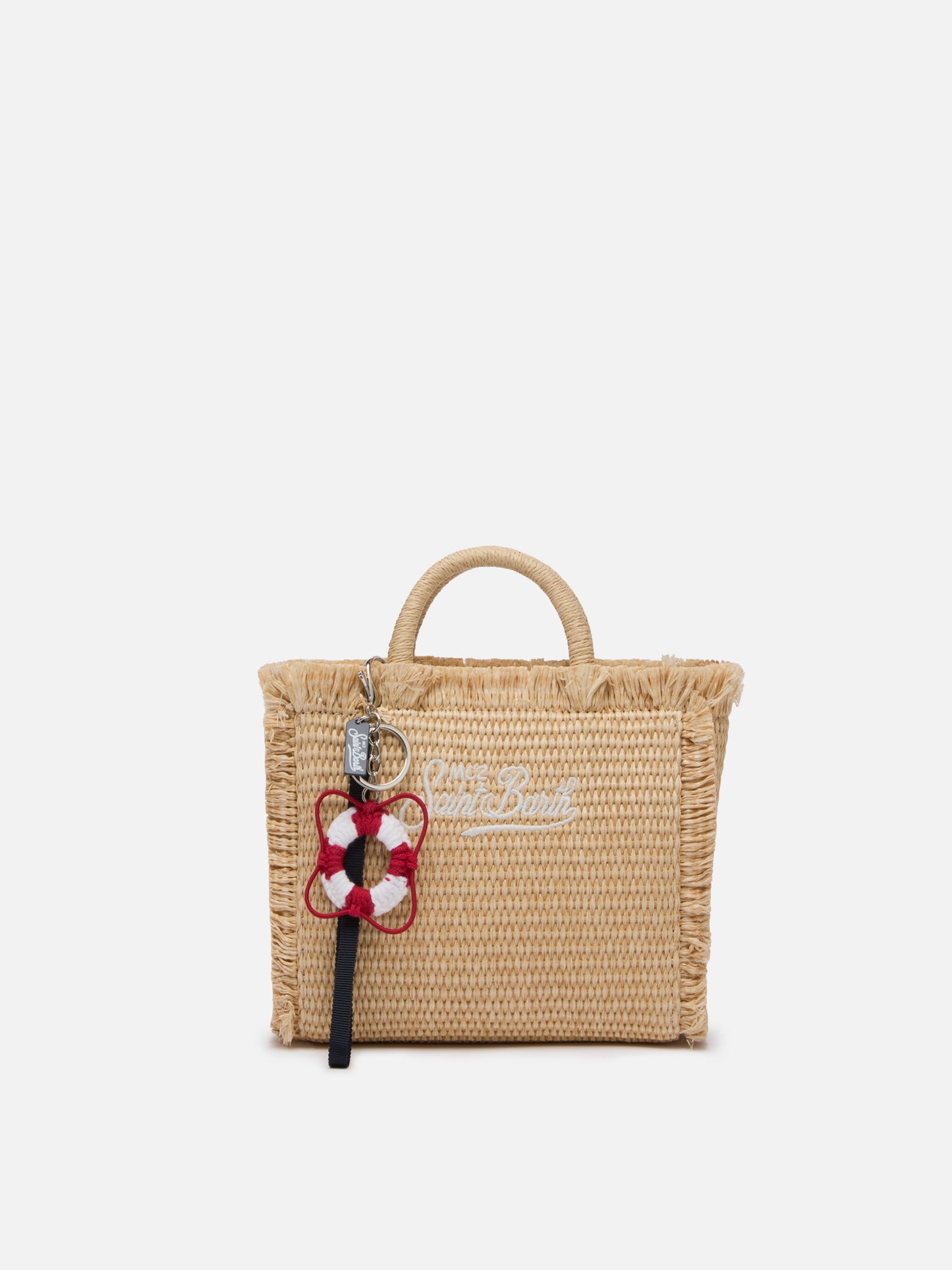 Portachiavi Keyring con charm salvagente crochet