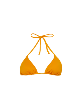 Leah ochre yellow triangle top swimsuit - MC2 Saint Barth