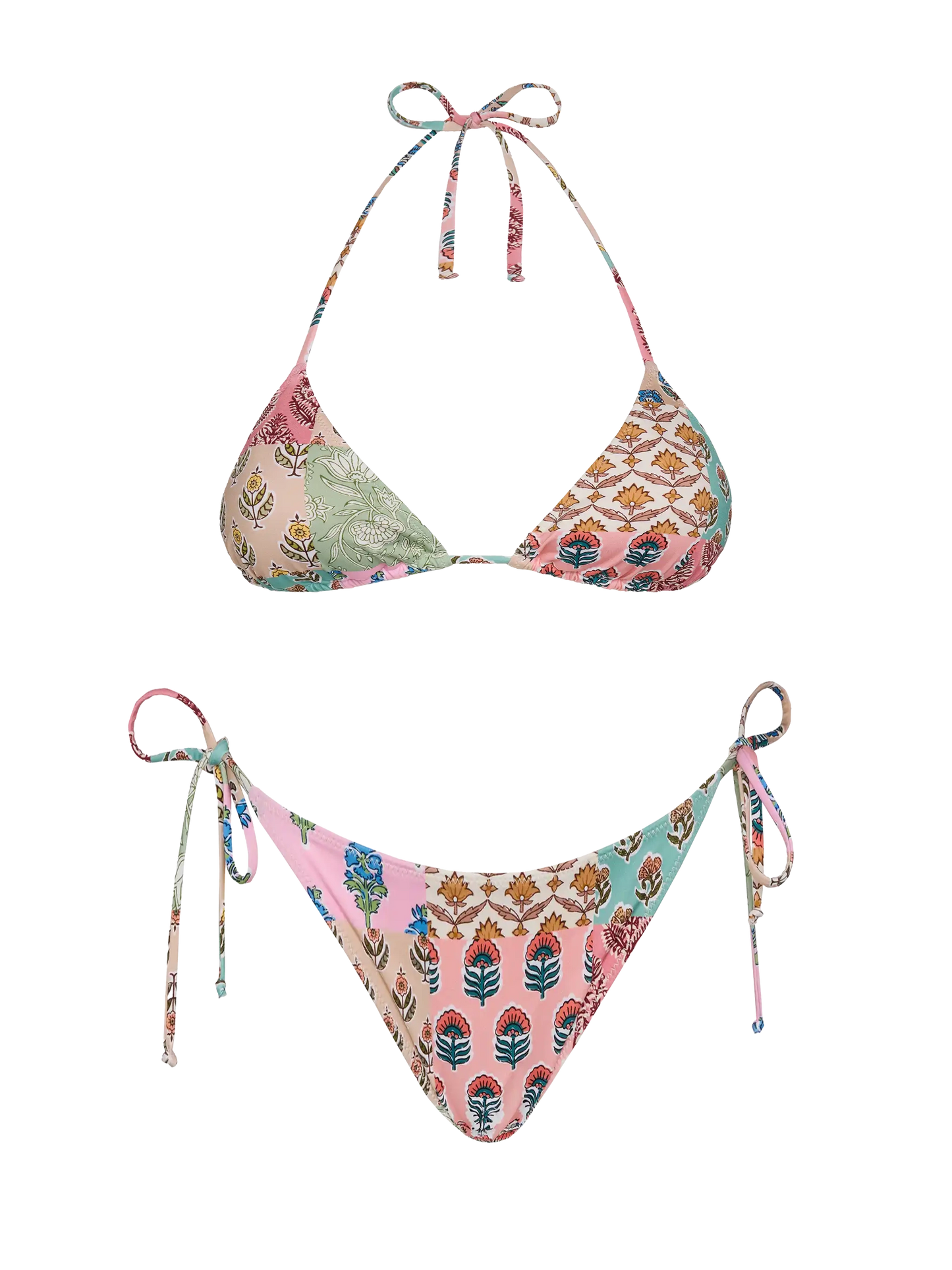 Triangel-Bikini Leah Virgo mit Blumenprint
