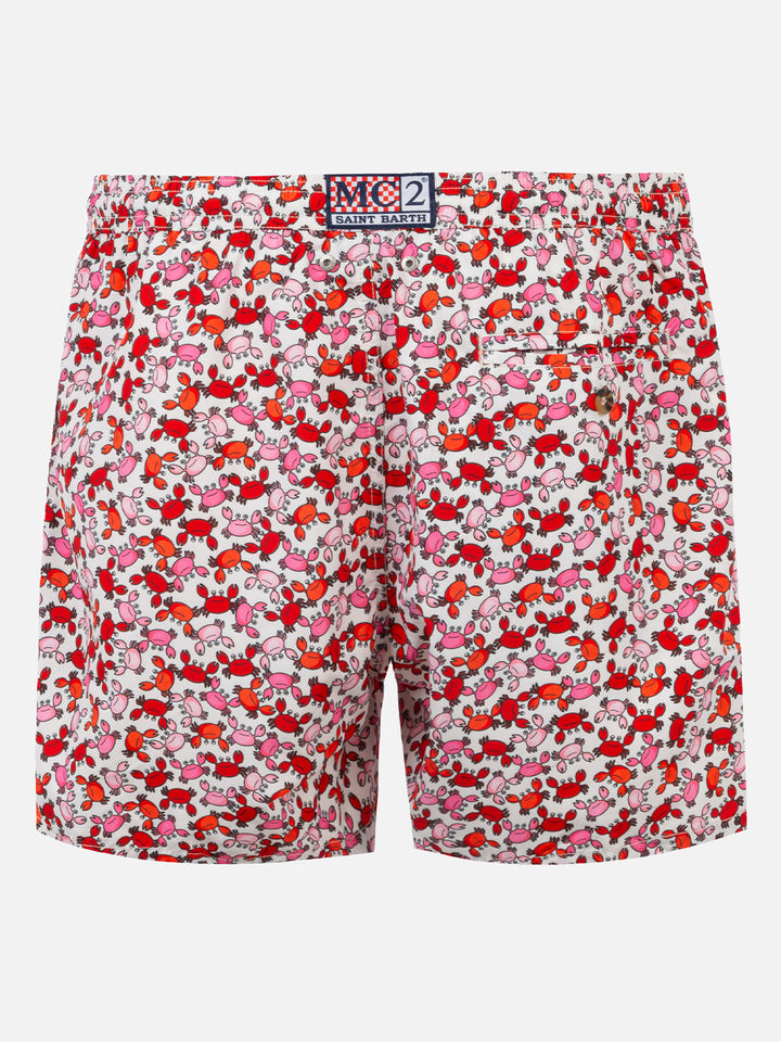 Man swim shorts with crabs print - MC2 Saint Barth