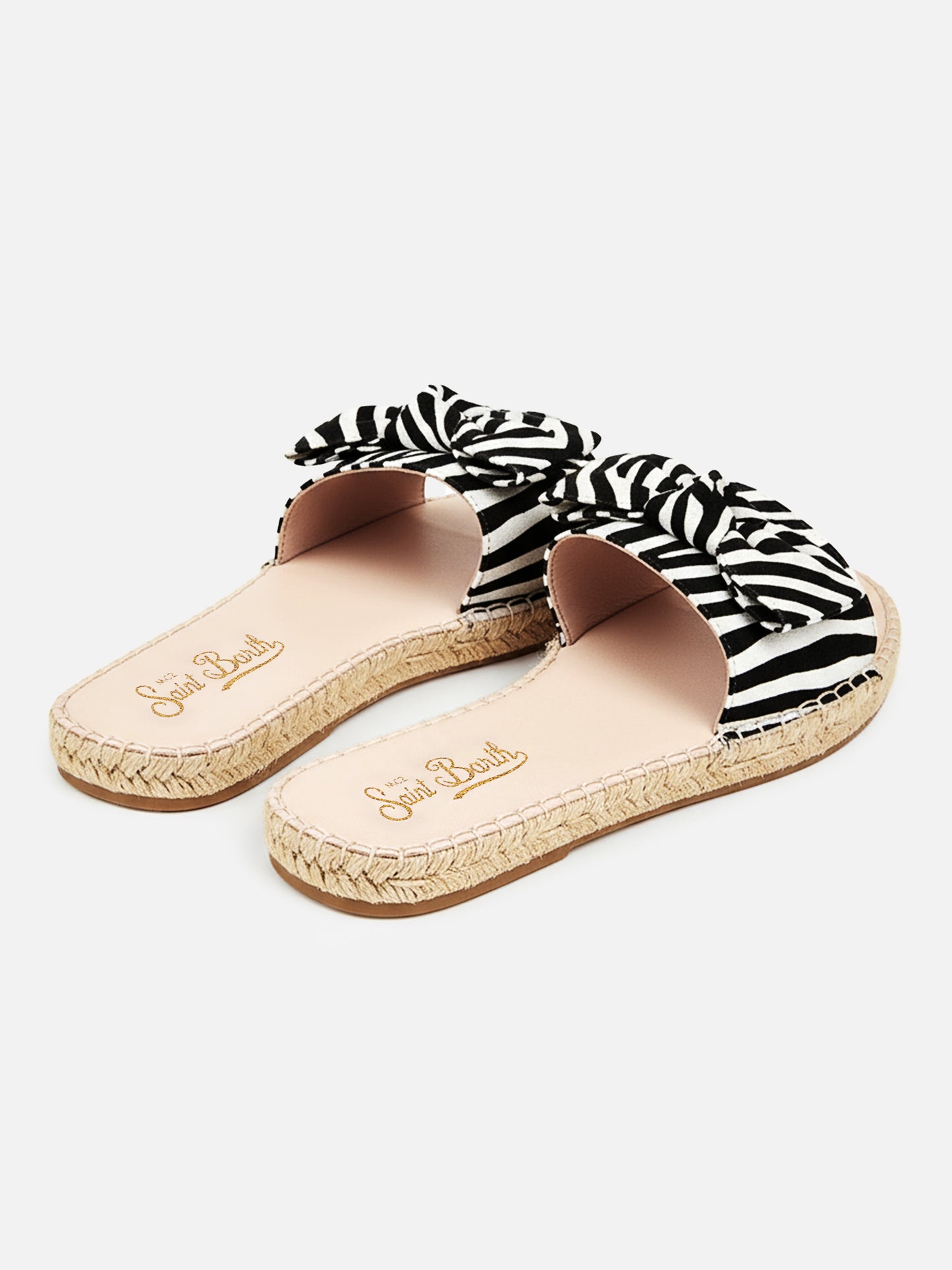 Women’s Luz slip on sandal with zebra print