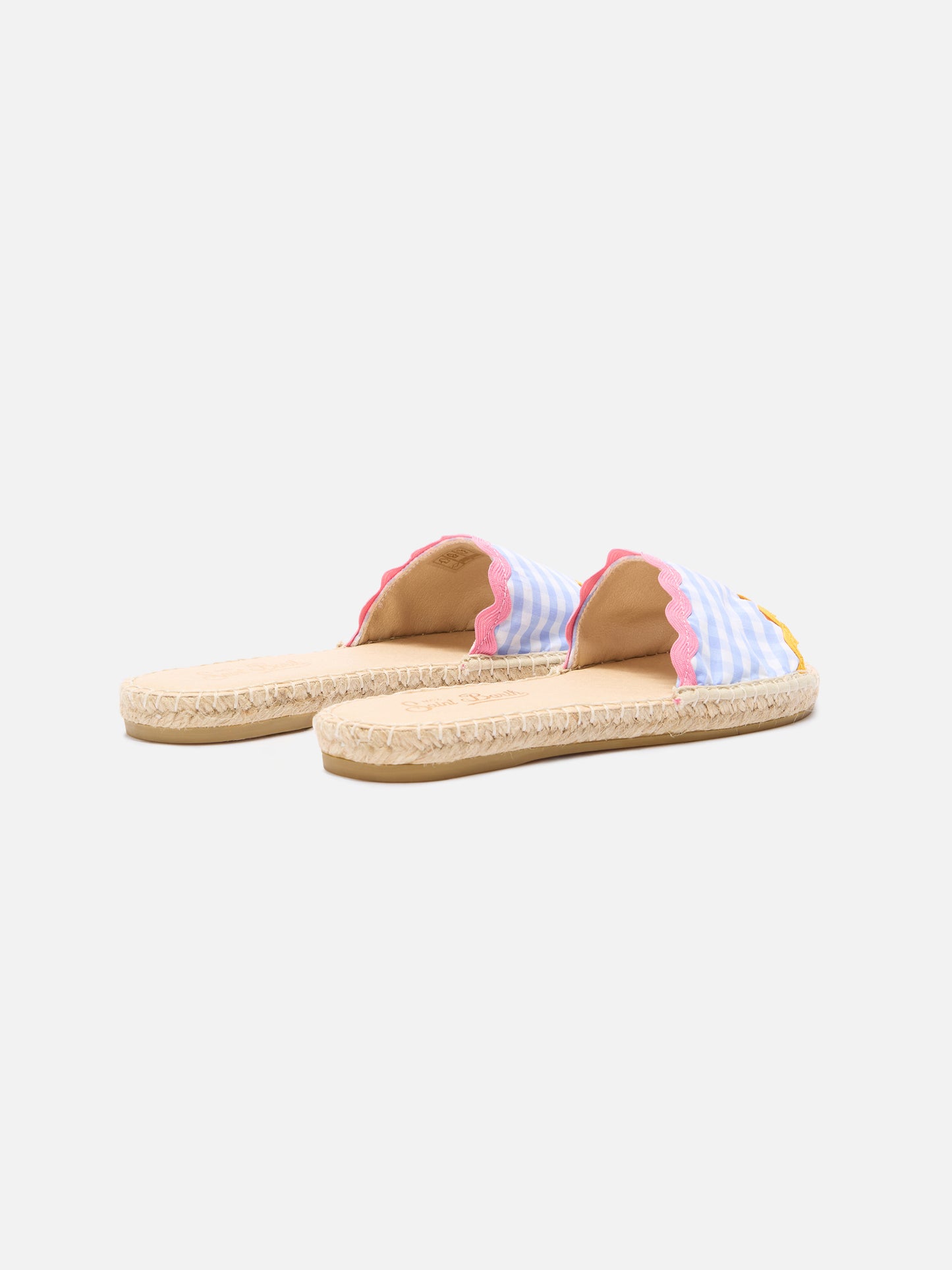 Sandalo a fascia da donna Luz stampa vichy