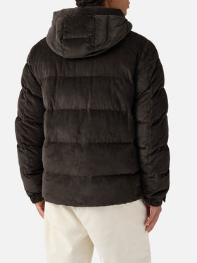 Maier Pocket Corduroy padded jacket with hood