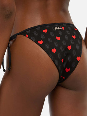 Bikini a triangolo Maleah con stampa Milan | AC MILAN SPECIAL EDITION