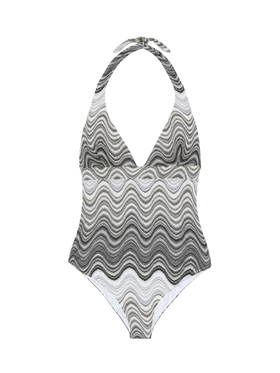 Marylin raschel wavy one-piece swimsuit - MC2 Saint Barth