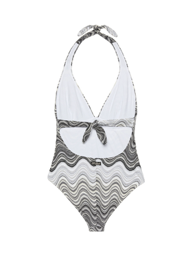 Marylin raschel wavy one-piece swimsuit - MC2 Saint Barth