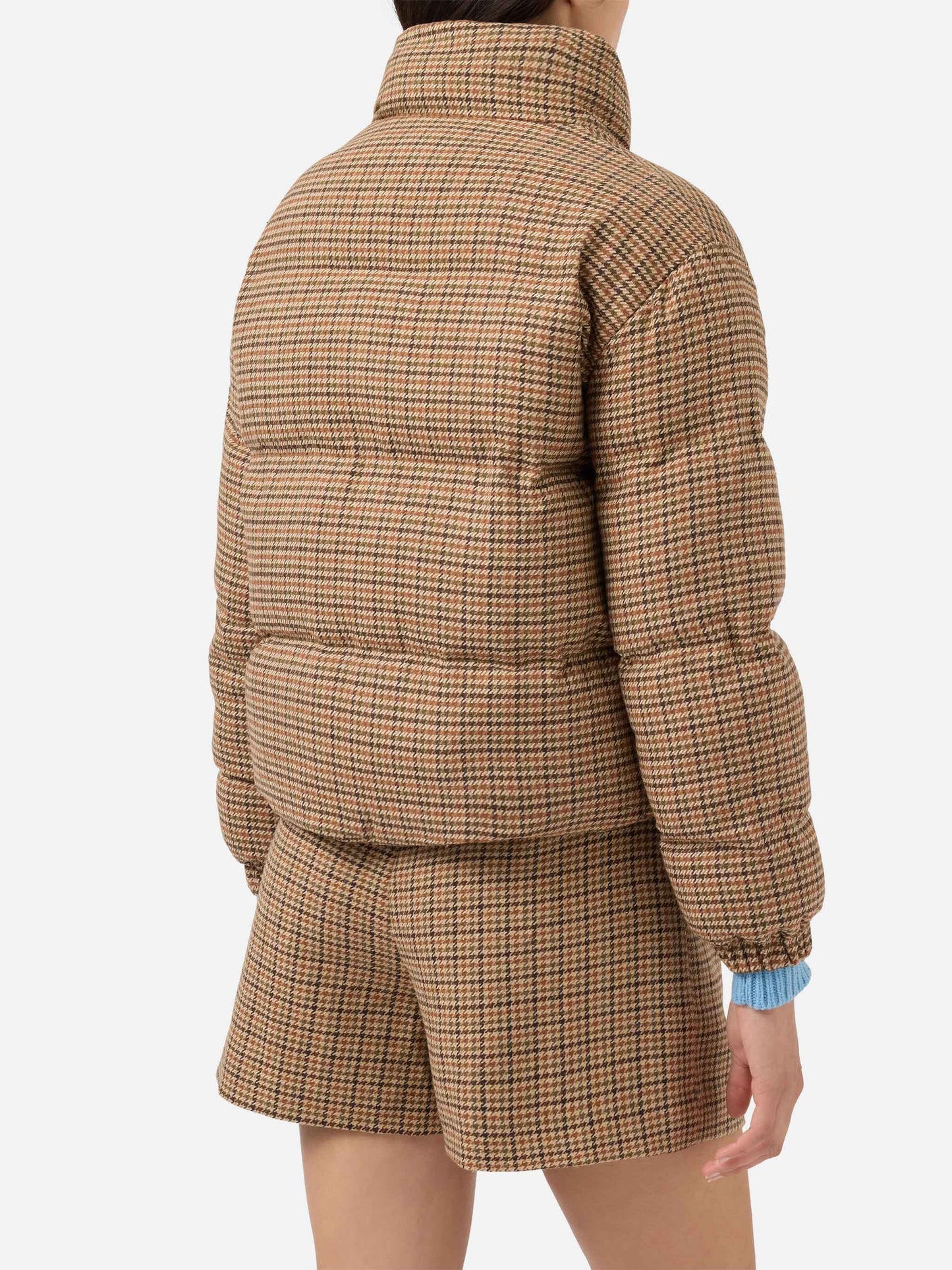 Maddy English padded houndstooth jacket