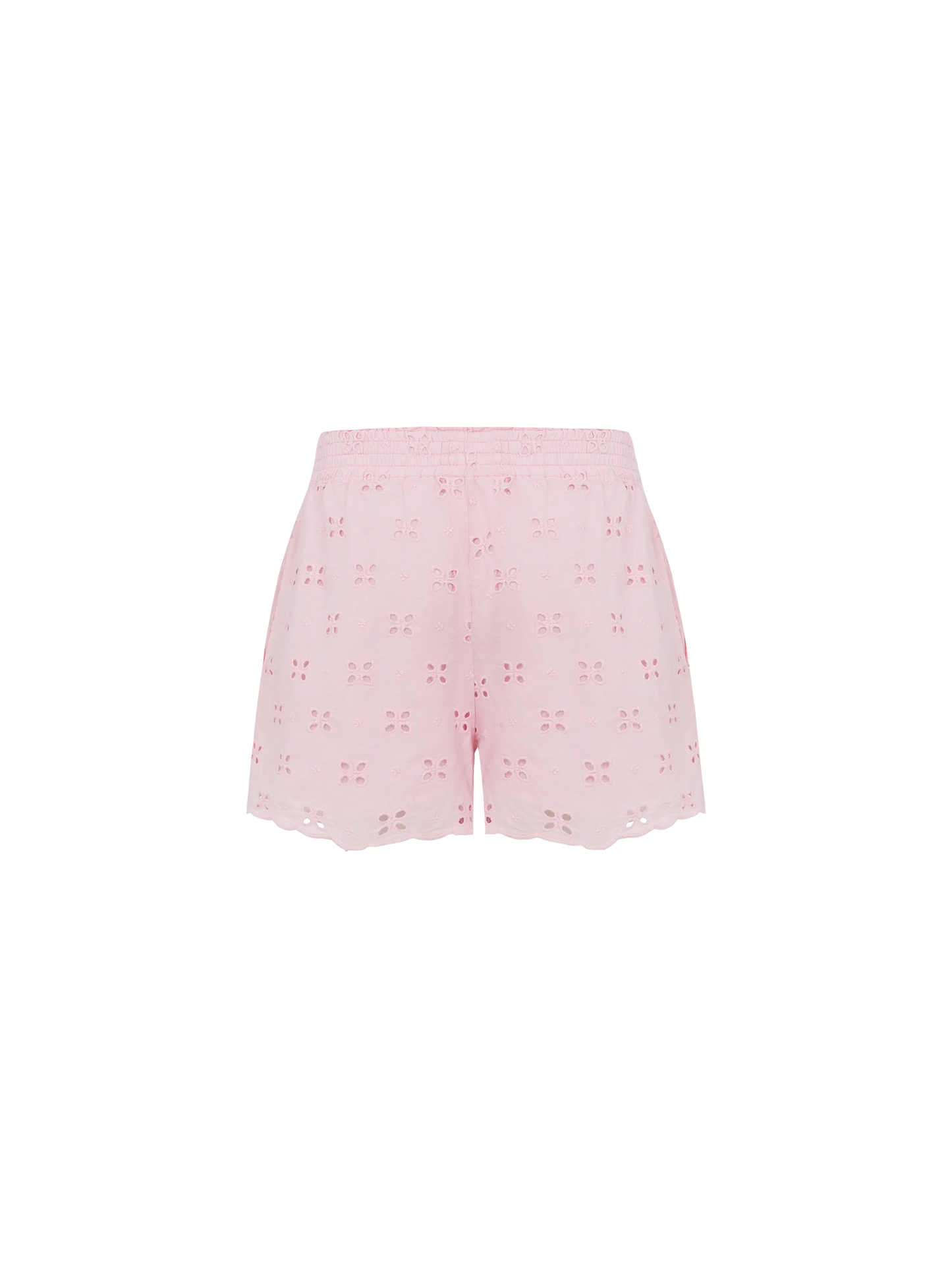 Meave Jr Sangallo cotton pull-up shorts