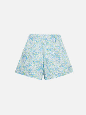 Meave cotton pull up shorts with Joanna Luise print| MADE WITH LIBERTY FABRIC