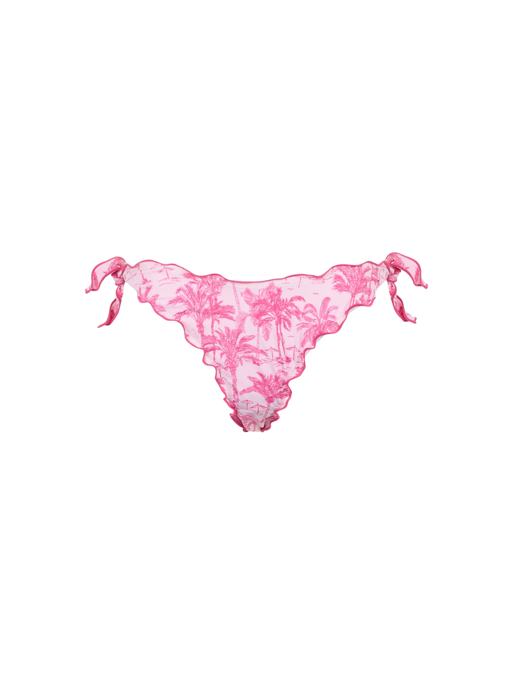 Miami Cheeky Badeslip mit Toile de Jouy-Print