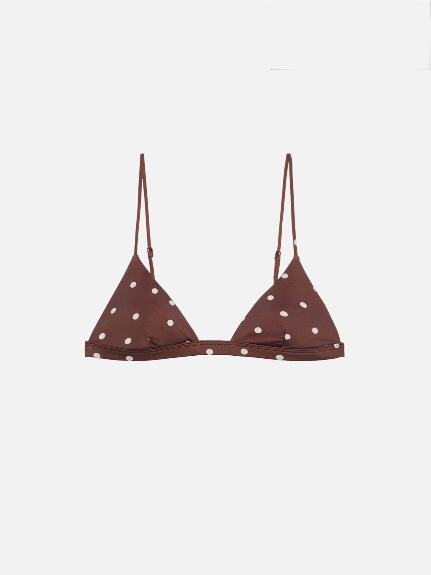 Rylie triangle top with polka dots print - MC2 Saint Barth