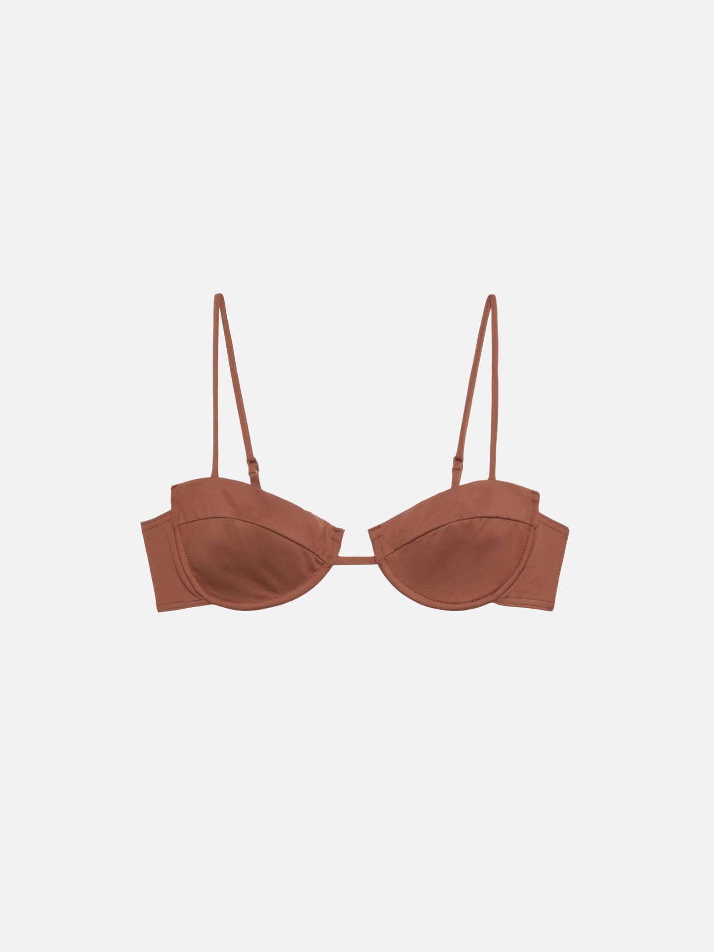 Salina brown underwired bralette - MC2 Saint Barth