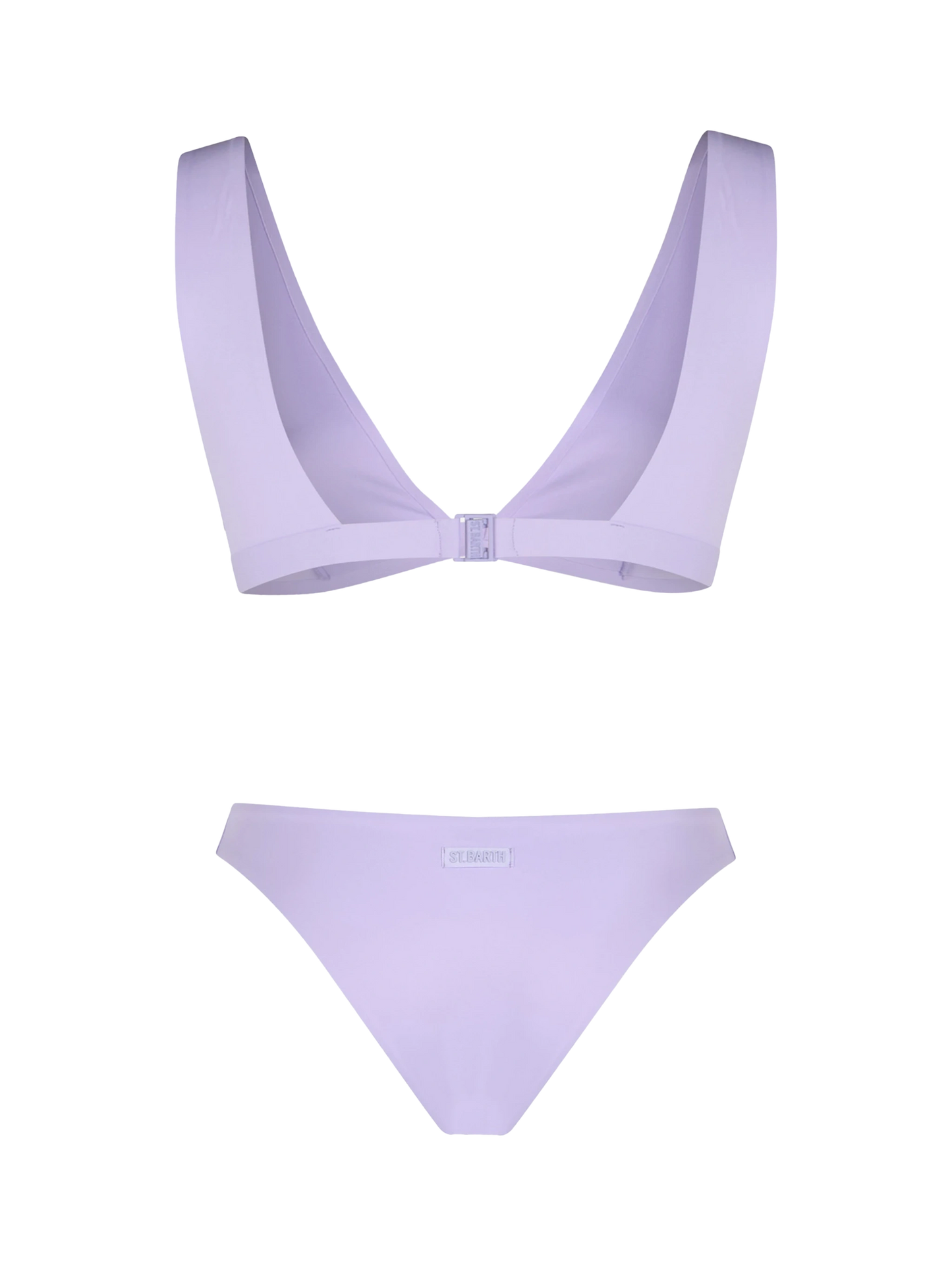 Woman lilac heatsealed scooped bikini Ofelia Reanna - MC2 Saint Barth