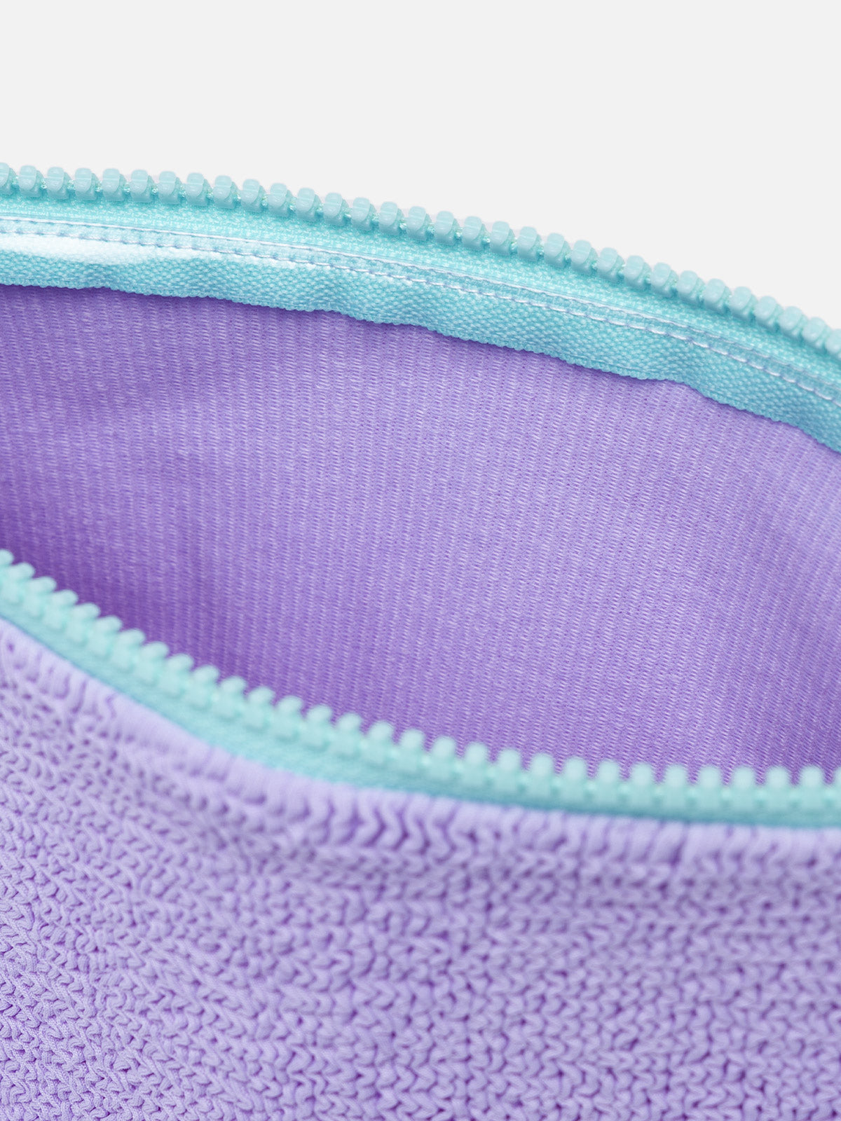 Pareasy purple crinkle pochette - MC2 Saint Barth